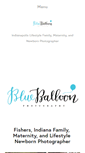 Mobile Screenshot of blueballoonphotography.com